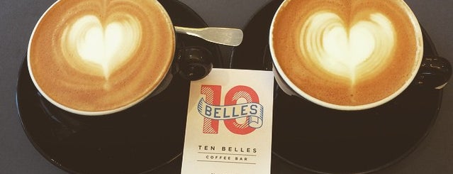 Ten Belles is one of Paris - Coffee.