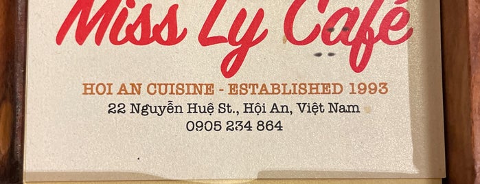 Miss Lý - Cafe 22 is one of Hoi An Foodies.