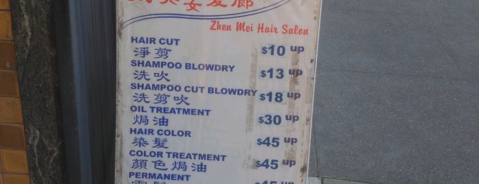 Zhen Mei Hair Salon is one of San Francisco.