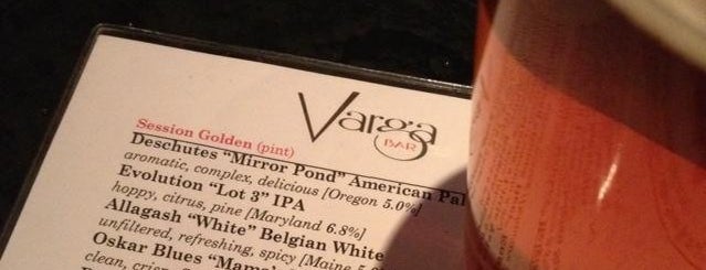 Varga Bar is one of Foobooz 50 Best Bars in Philadelphia 2013.
