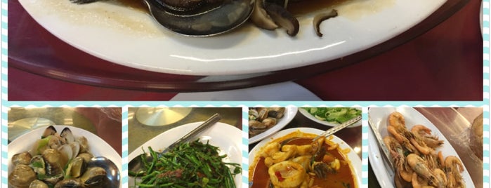 大茄来海鲜餐厅 Welcome Seafood Restaurant is one of Orte, die ÿt gefallen.