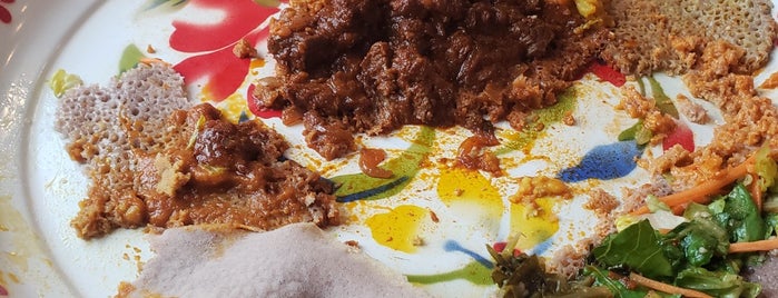 Meskel Ethiopian Restaurant is one of try.