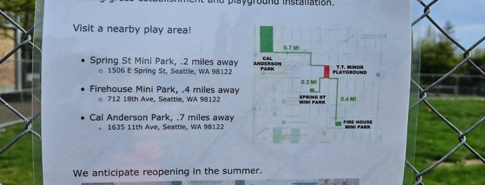 T.T. Minor Playfield is one of Seattle's 400+ Parks [Part 1].