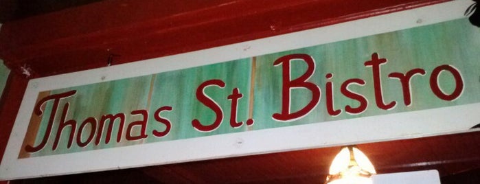 Thomas Street Bistro is one of Lugares guardados de Brendan.