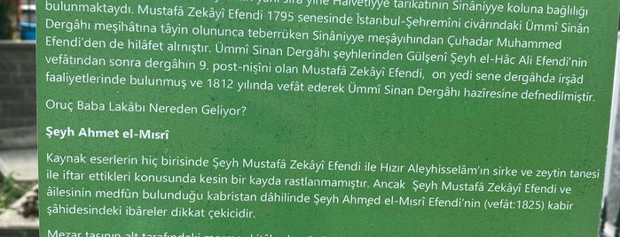 Oruç Baba Türbesi is one of 1-Fatih to Do List | Spirituel Merkezler.