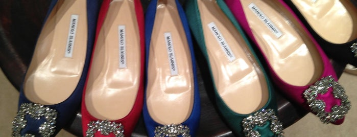Manolo Blahnik is one of 100 Things to do in NYC.
