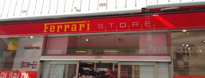 Ferrari Store is one of Shopping in Rome.