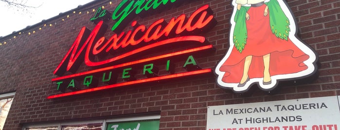 La Mexicana Taqueria at Highlands is one of USA🇺🇸.