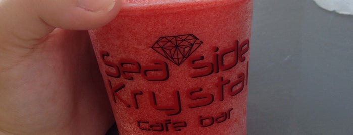 Sea Side Krystal is one of Drinks & more.