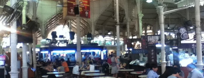 Lau Pa Sat Festival Market is one of Singapore favorites.