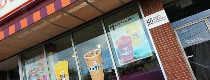 Dunkin' is one of My places.