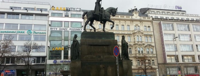 Saint Wenceslas Statue is one of All-time favorites in Prague.