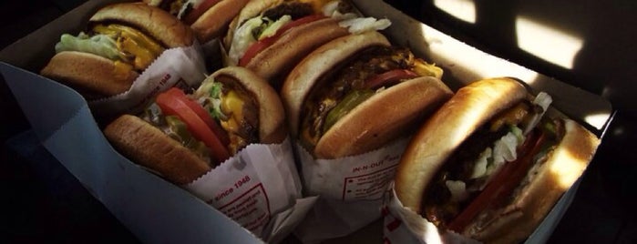 In-N-Out Burger is one of Mimiさんのお気に入りスポット.