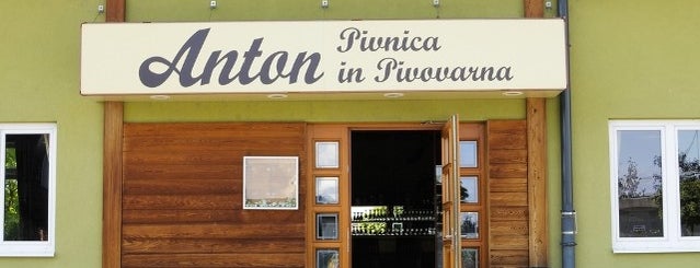 Pivnica in pivovarna Anton is one of Beer places in Slovenia.