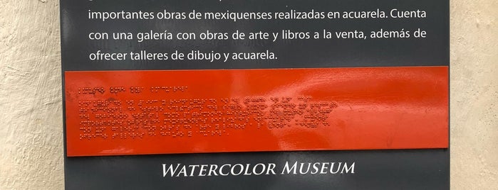 Museo de la Acuarela del Estado de México is one of Él. 🍵💕🙊.