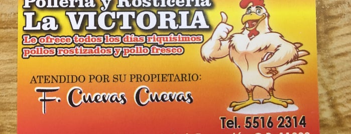 Pollos Rostizados "La Victoria" is one of สถานที่ที่ Fer ถูกใจ.