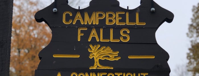 Campbell Falls State Park is one of Cabin in Canaan CT.