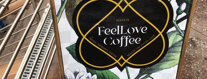 FeelLove Coffee is one of สถานที่ที่ eric ถูกใจ.