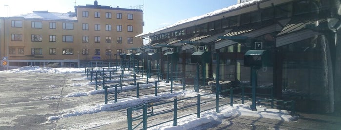 Gustav III Torg Bus Station is one of Östersund.