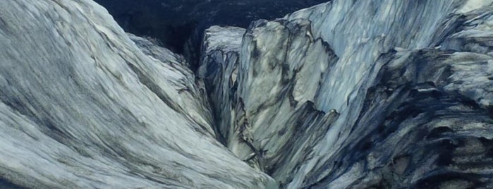 Solheimajokull Glacier is one of Ice ice baby.