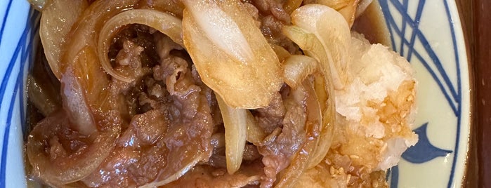 丸亀製麺 is one of 饂飩.