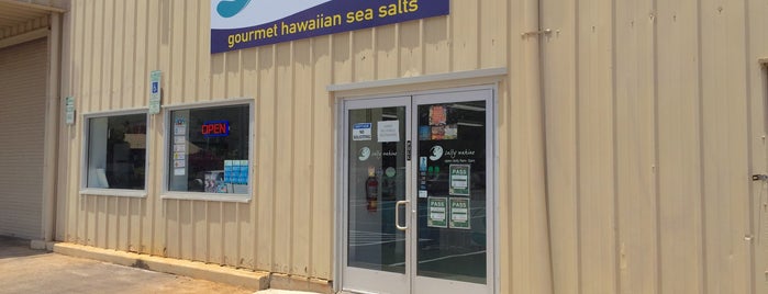 Salty Wahine Gourmet Hawaiian Sea Salts is one of Kauai.