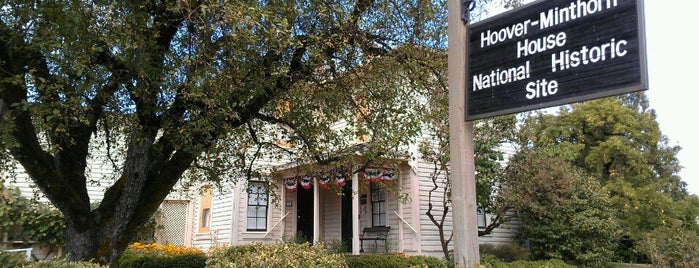 The Hoover Minthorn House Museum is one of CBS Sunday Morning.