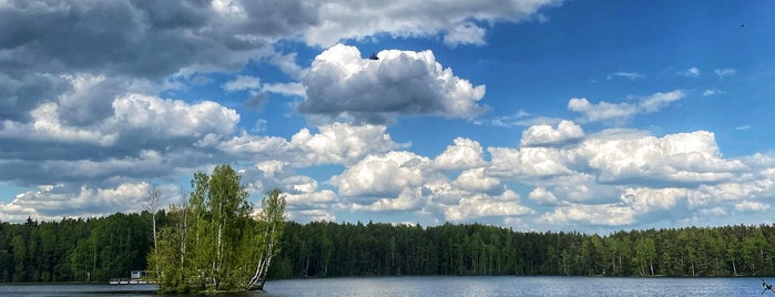 Большое озеро is one of бани.