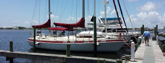 Sabine Marina is one of Gulf Breeze, FL.