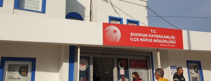 Bodrum Nüfus Müdürlüğü is one of Tempat yang Disukai Pınar.