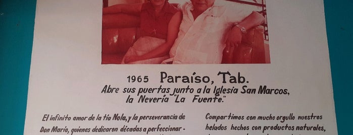 Neveria La Fuente is one of Tabasco.