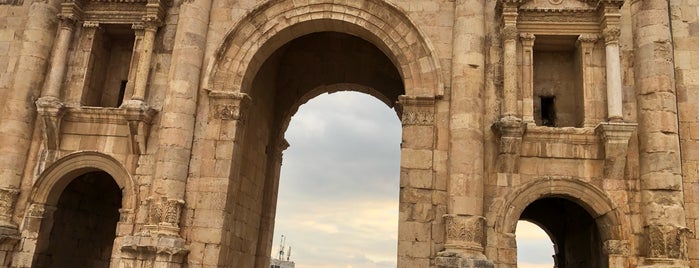 Hadrian's Arch is one of Jordan.