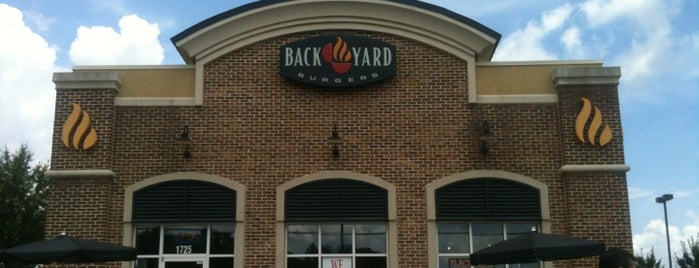 Back Yard Burgers is one of สถานที่ที่บันทึกไว้ของ Aubrey Ramon.