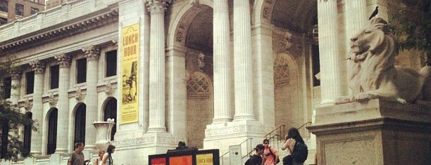 New York Public Library Terrace is one of Posti salvati di Lena.