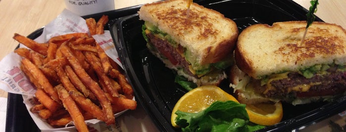The Habit Burger Grill is one of Infinite loop food.