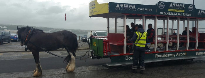 Horse Tram Stop (Sea Terminal) is one of isle of man holiday thing to do.