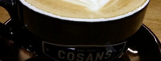 Cosans Coffee is one of Time for Coffee / Tea with breads / cakes / waffle.