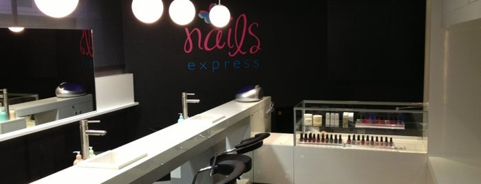 Nails Express is one of Tempat yang Disimpan Jess.