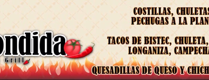 "La Escondida" Tacos& Grill is one of Posti che sono piaciuti a Wong.