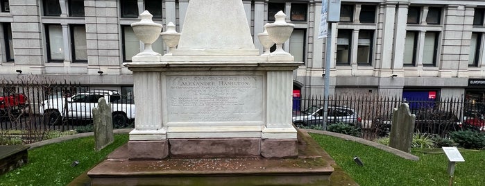 Alexander Hamilton's Grave is one of Hamilton.