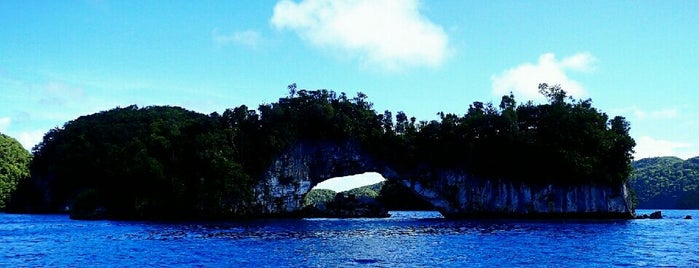 Natural Arch is one of Trip to Palau, 2015.