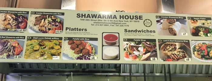 Shawarma House is one of Israeli Food NYC + Turkish.