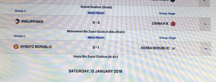 Hazza Bin Zayed Stadium is one of Emirates.