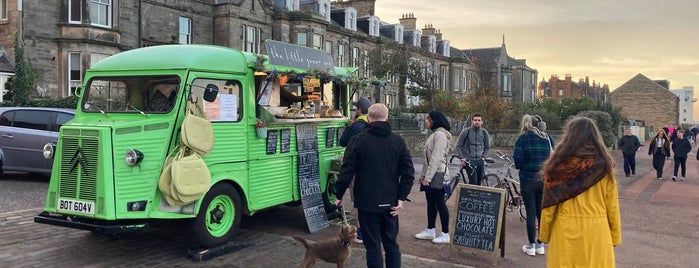 The Little Green Van is one of Scotland Edinburgh.