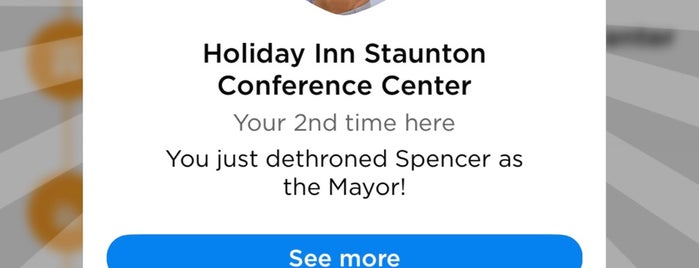 Holiday Inn Staunton Conference Center is one of Staunton, VA.