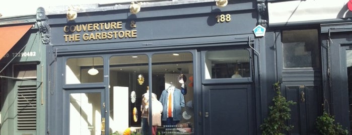 Couverture and The Garbstore is one of shops.