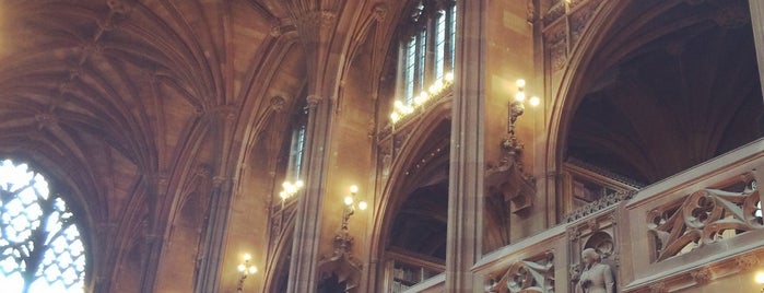 The John Rylands Library is one of Manchester.