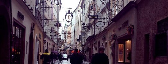 Getreidegasse is one of SALZBURG SEE&DO&EAT&DRINK.