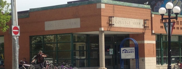 Toronto Public Library - College/Shaw Branch is one of Places to read and work.