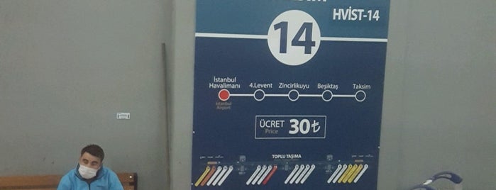 Hvıst14 Havaalanı is one of Tempat yang Disukai 🌜🌟🌟hakan🌟🌟🌛.
